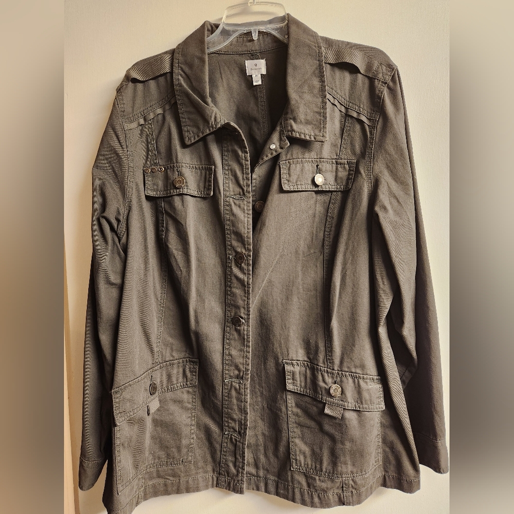 DressBarn Women's Olive Jacket